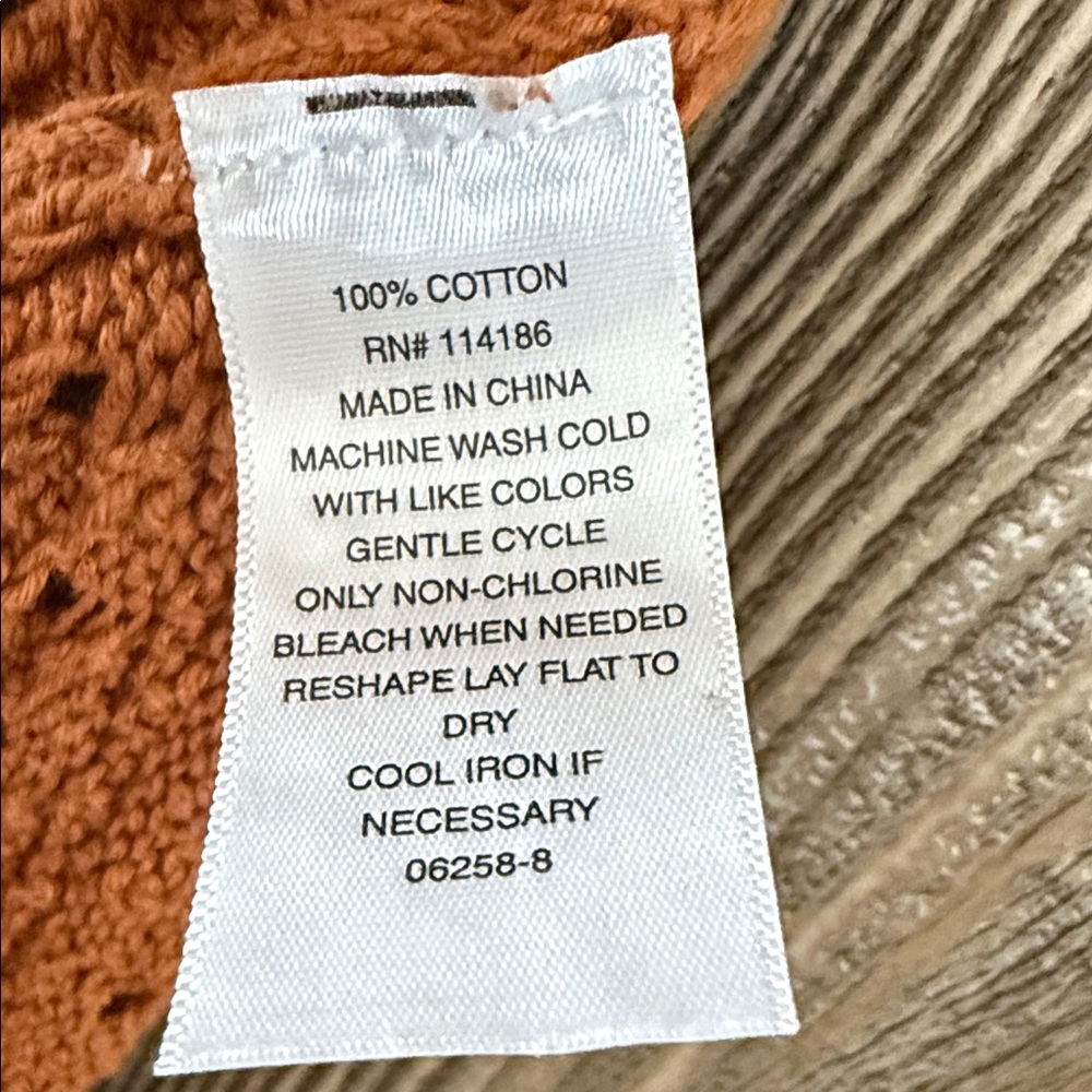 a.n.a Women's Orange Knit Tank Top - Picture 3 of 5